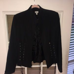 Cache collared blazer